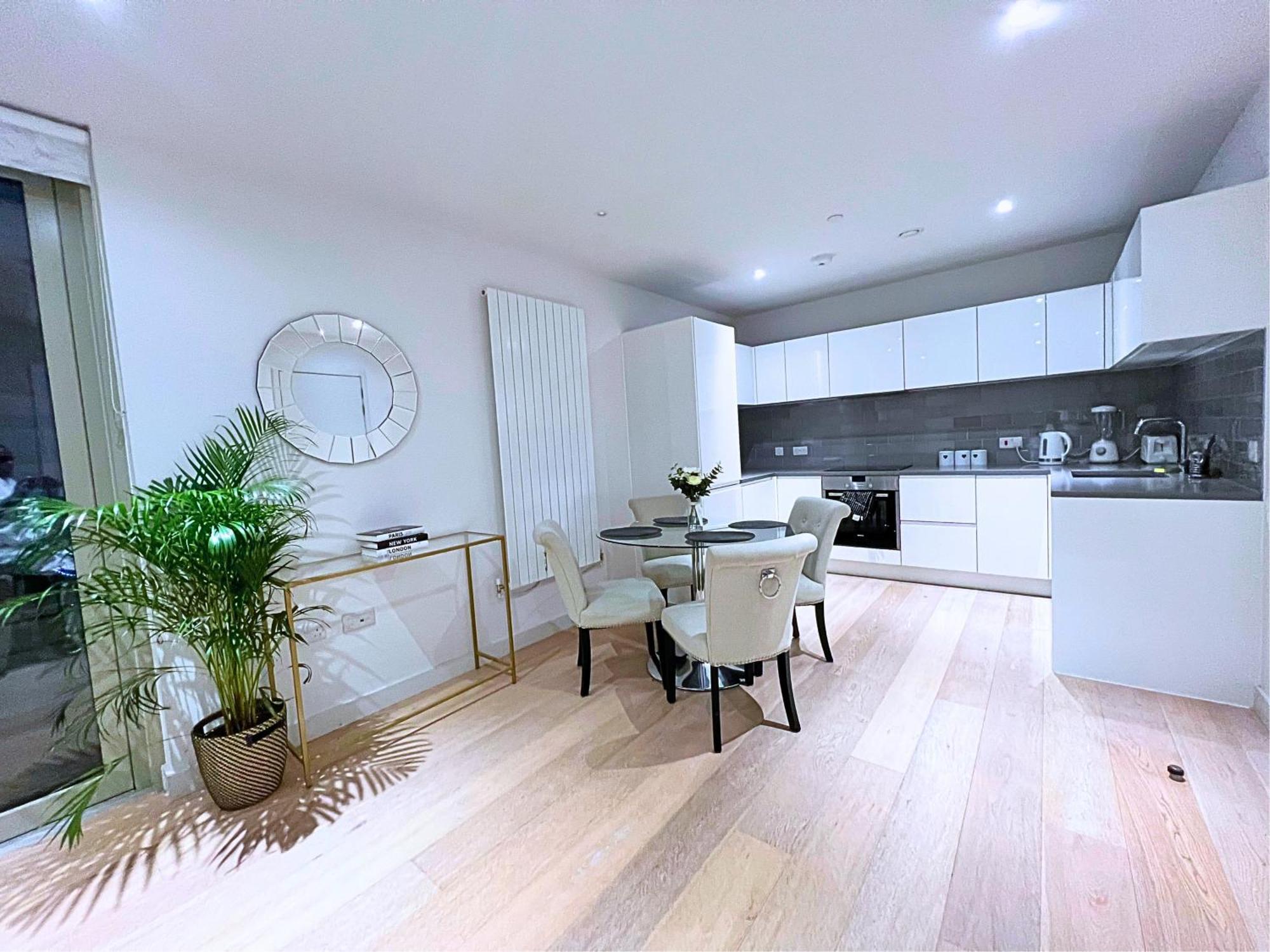 Stylish Apartment Docklands London Eksteriør bilde